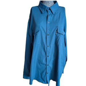 Best  1378 Dusty Blue  3XL Button-Up
